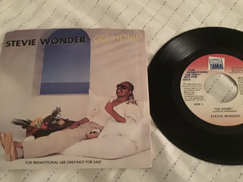 Stevie Wonder  Go Home Promo 45 With Picture Sleeve