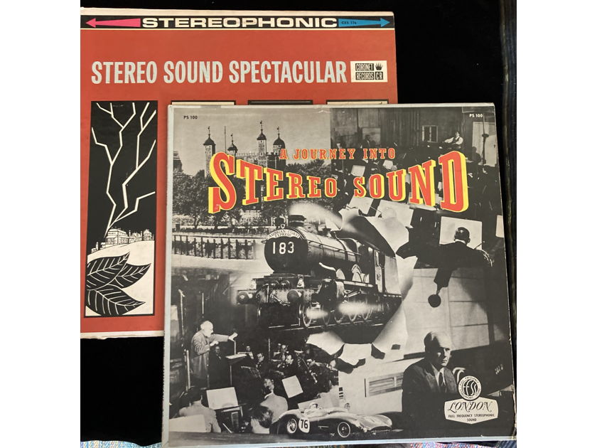 Two 1958 /1961 Sterephonic Sound Sampler LPs