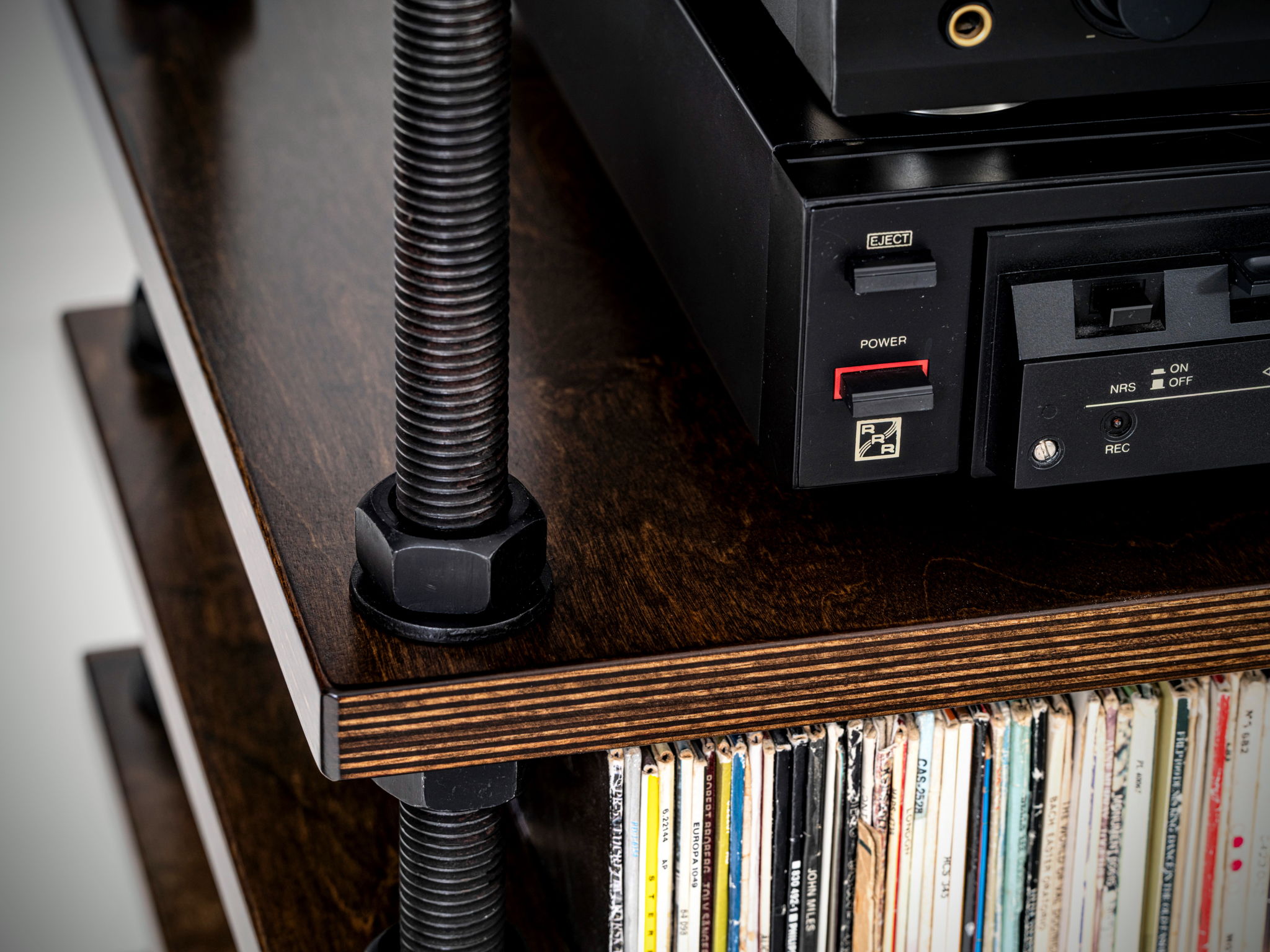 Handmade Records storage furniture 8