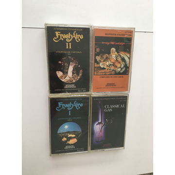 Sealed audio cassette tapes lot of 4 Mannheim Steamroller