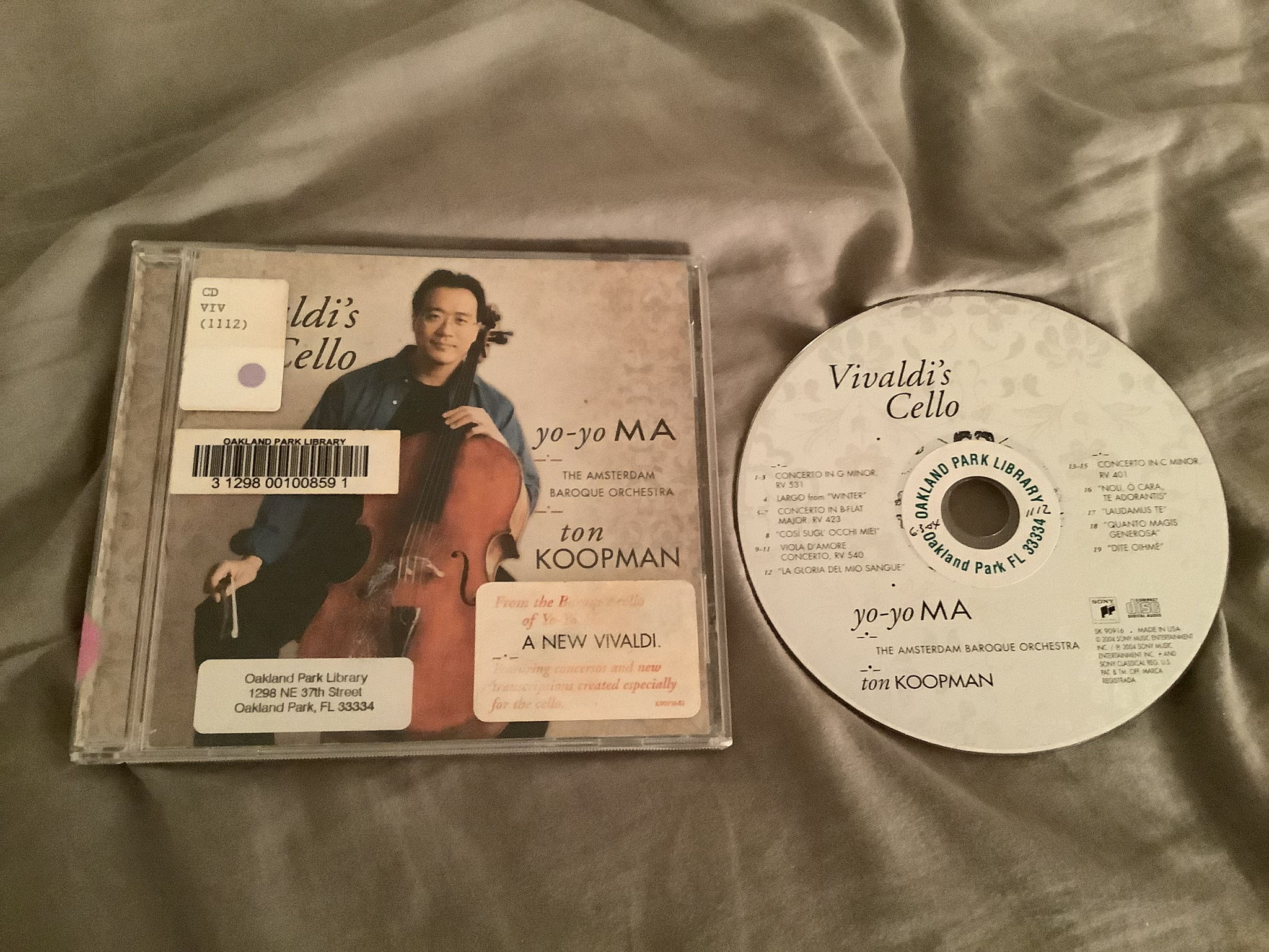 Yo-Yo Ma Vivaldi’s Cello