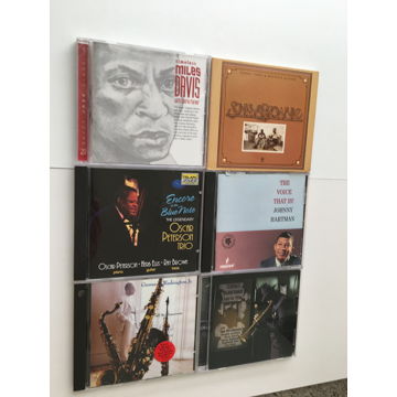 Jazz cd lot of 6 cds Miles Davis Sonny Brownie Peterson...