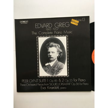 Lp Record BIS LP-116 Edward Grieg 1843-1907 The complet...
