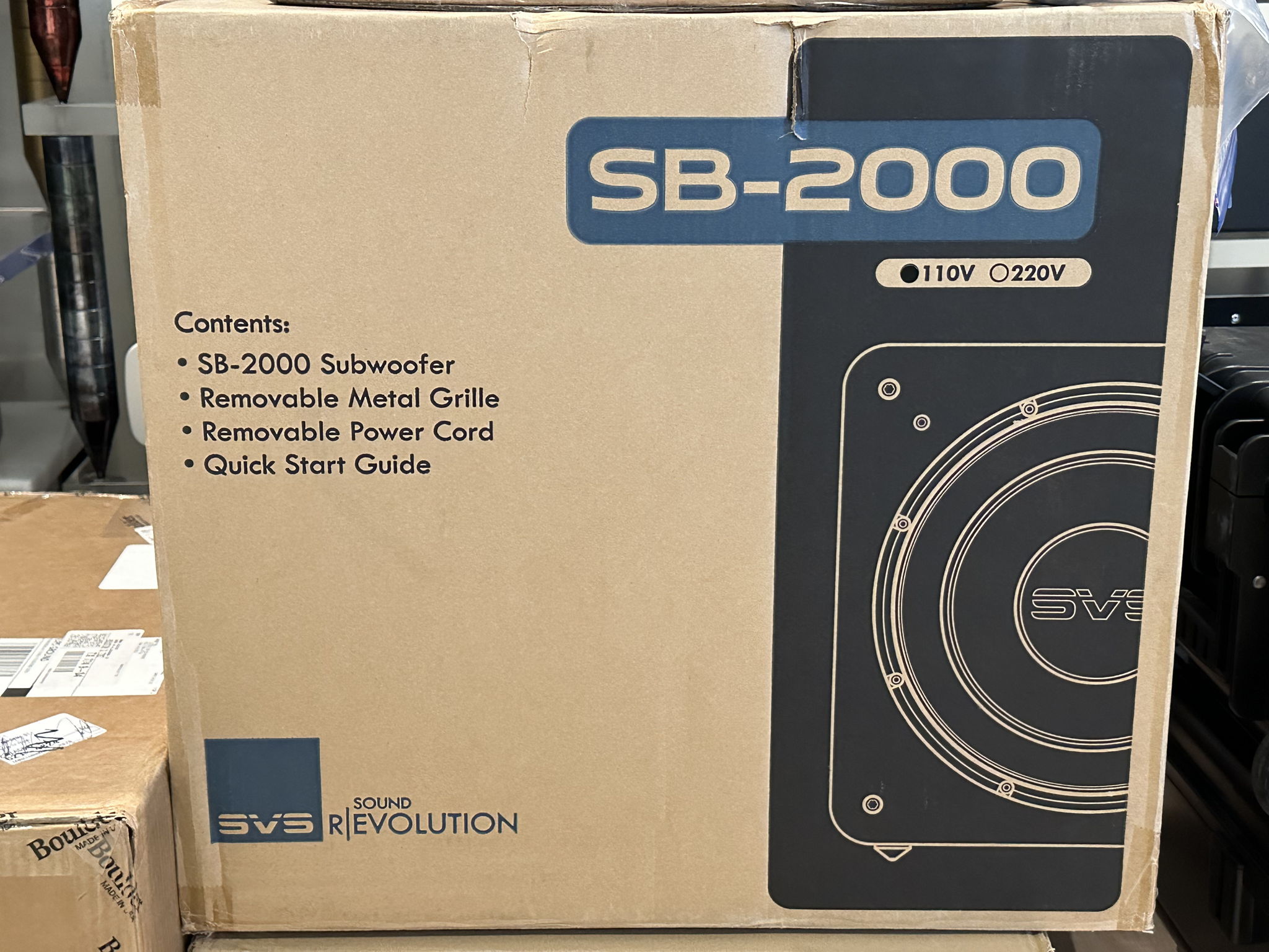 SVS SB-2000 Black Ash Subwoofer No Manual MINT 10