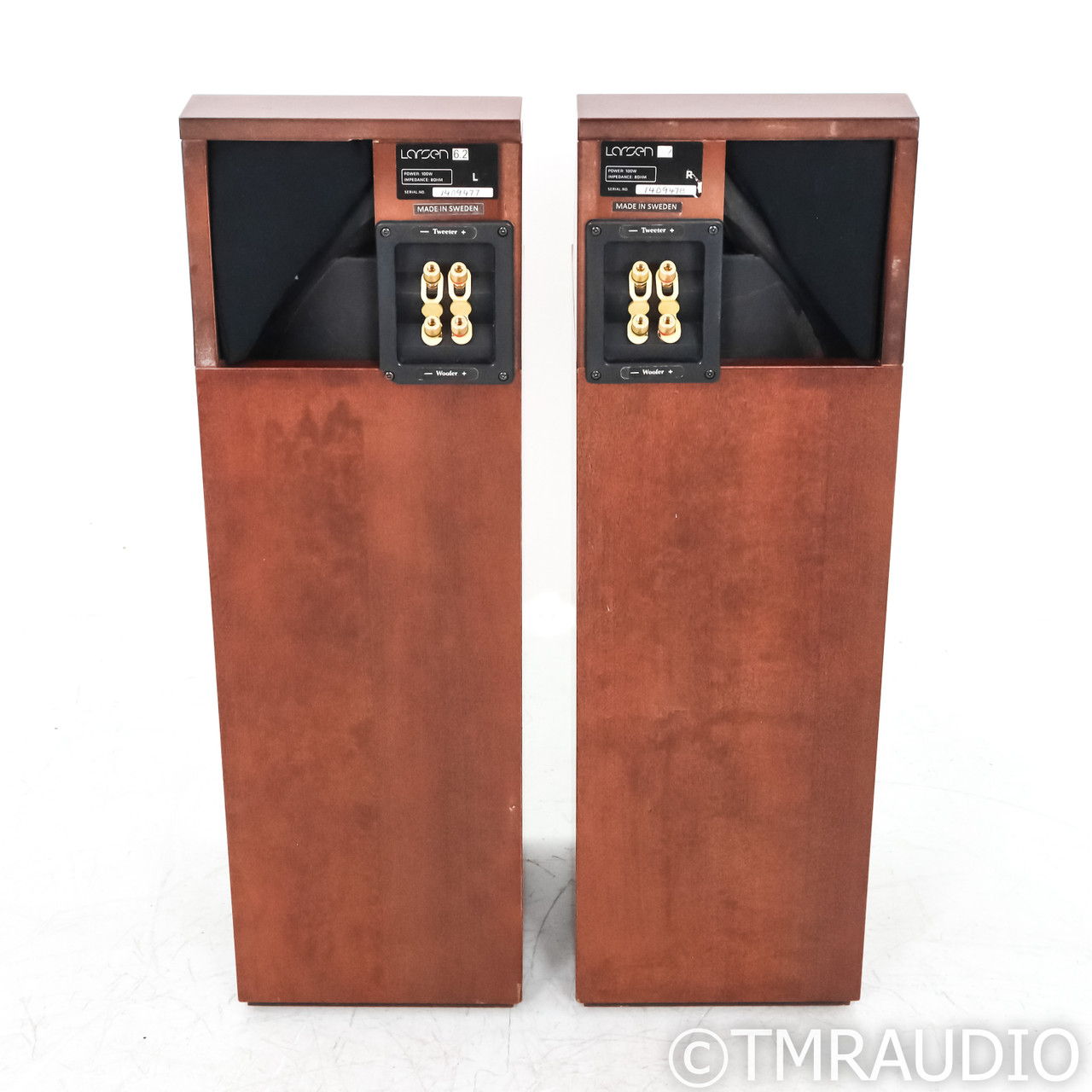 Larsen 6.2 Floorstanding Speakers; Red Wine Pair (67971) 6