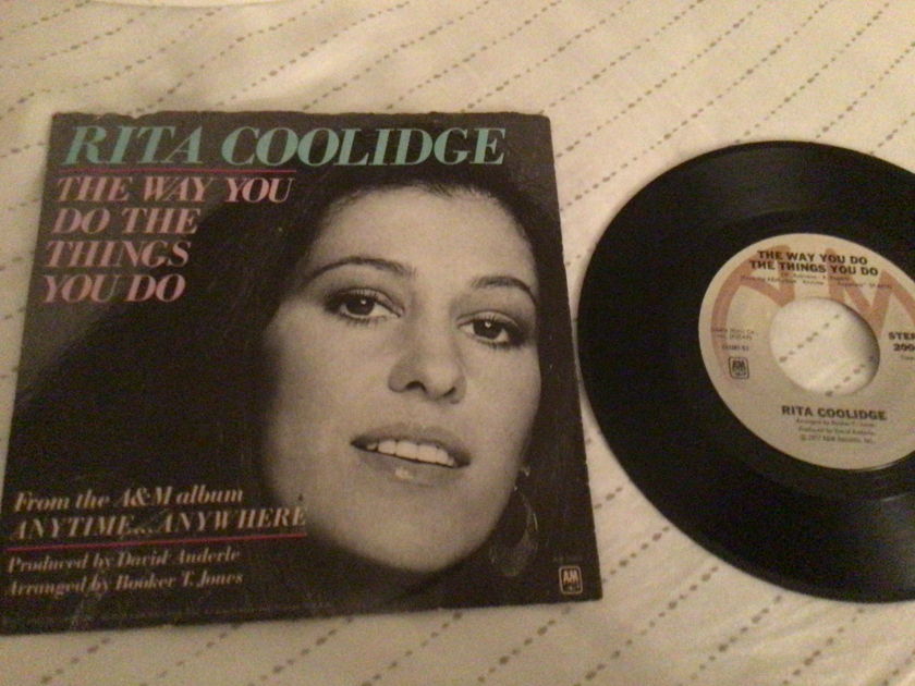 Rita Coolidge 45 With Picture Sleeve  The Way You Do The Things You Do
