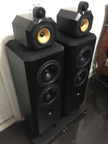 B&W MATRIX 802S3 WITH SOUND ANCHORS STANDS