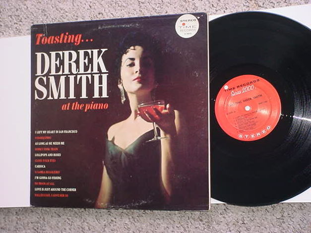 jazz Toasting Derek Smith at the piano lp record Stereo...