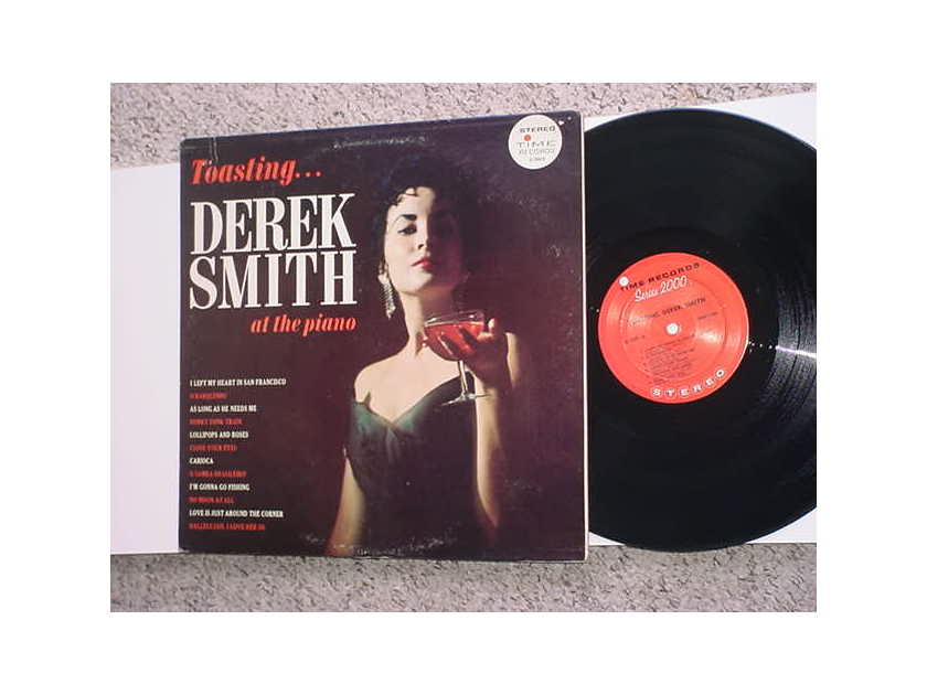 jazz Toasting Derek Smith at the piano lp record Stereo Time s/2075
