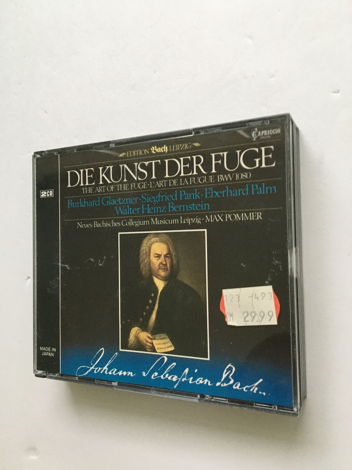 Johann Sebastian Bach Burkhard Glaetzner Die Kunst Der ...