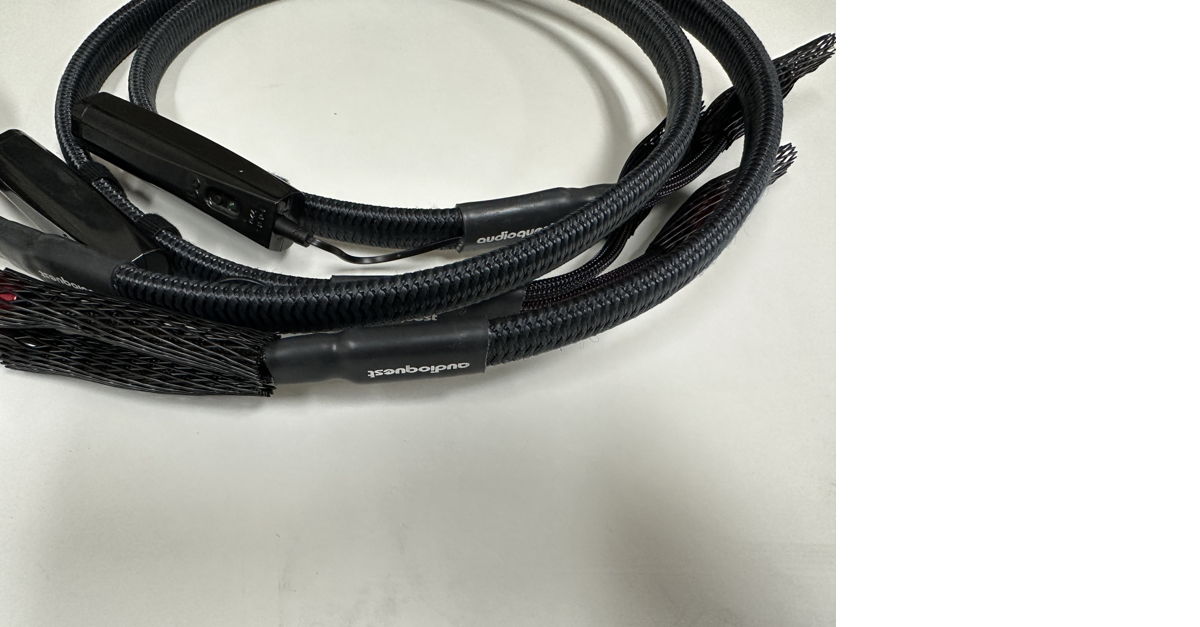 AudioQuest Meteor Speaker Cable, 4ft spade... For Sale Audiogon