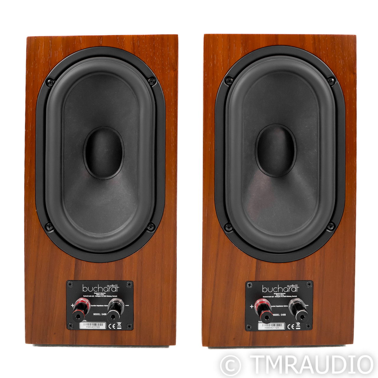 Buchardt Audio S400 Bookshelf Speakers; Smoked Oak Pair... 6