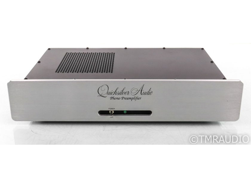 Quicksilver Audio Phono Preamplifier; MM / MC; Tube; Silver (32712)