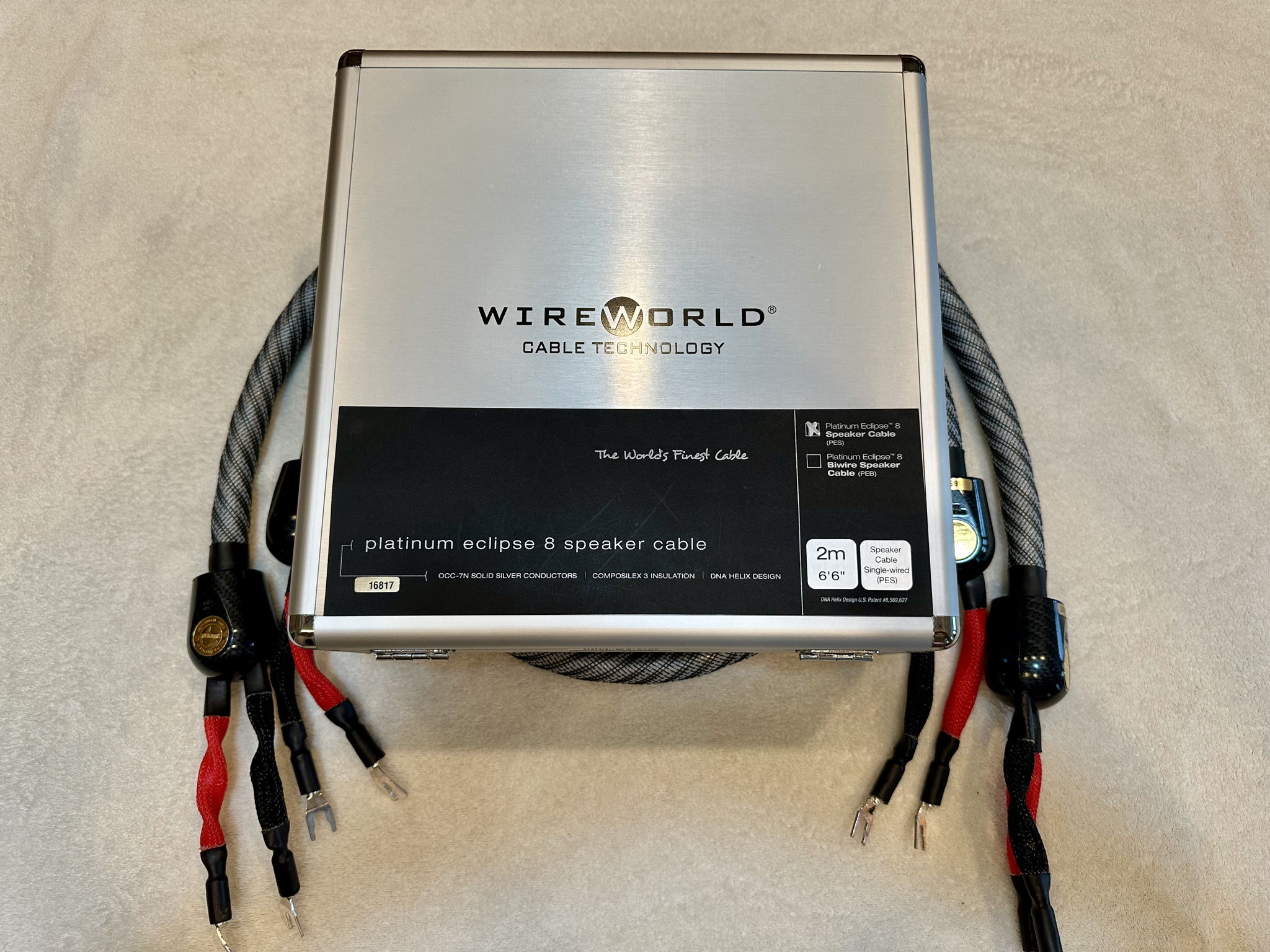 Wireworld Platinum Starlight 8 Speaker Cables (2m, Spad... 8