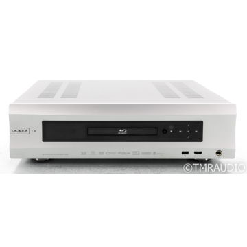 Oppo BDP-105D Universal Blu Ray Player; Remote; Silver;...
