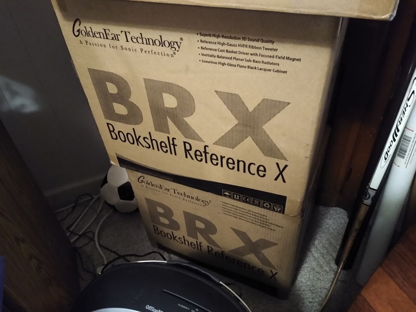 GoldenEar Technology BRX Reference Bookshelf Speakers (Like-New)