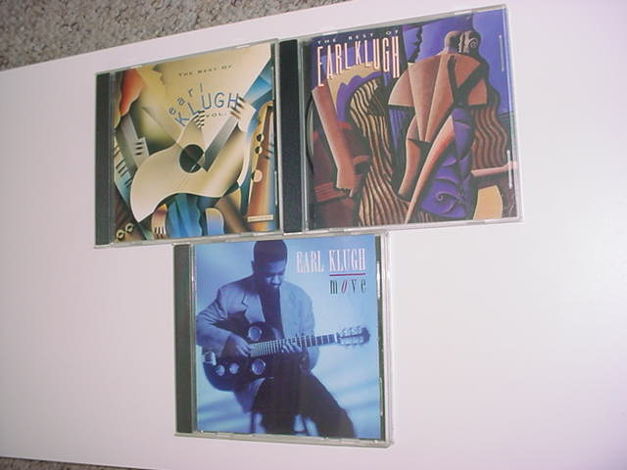 JAZZ CD LOT OF 3 cd's - Earl Klugh MOVE and the best of...