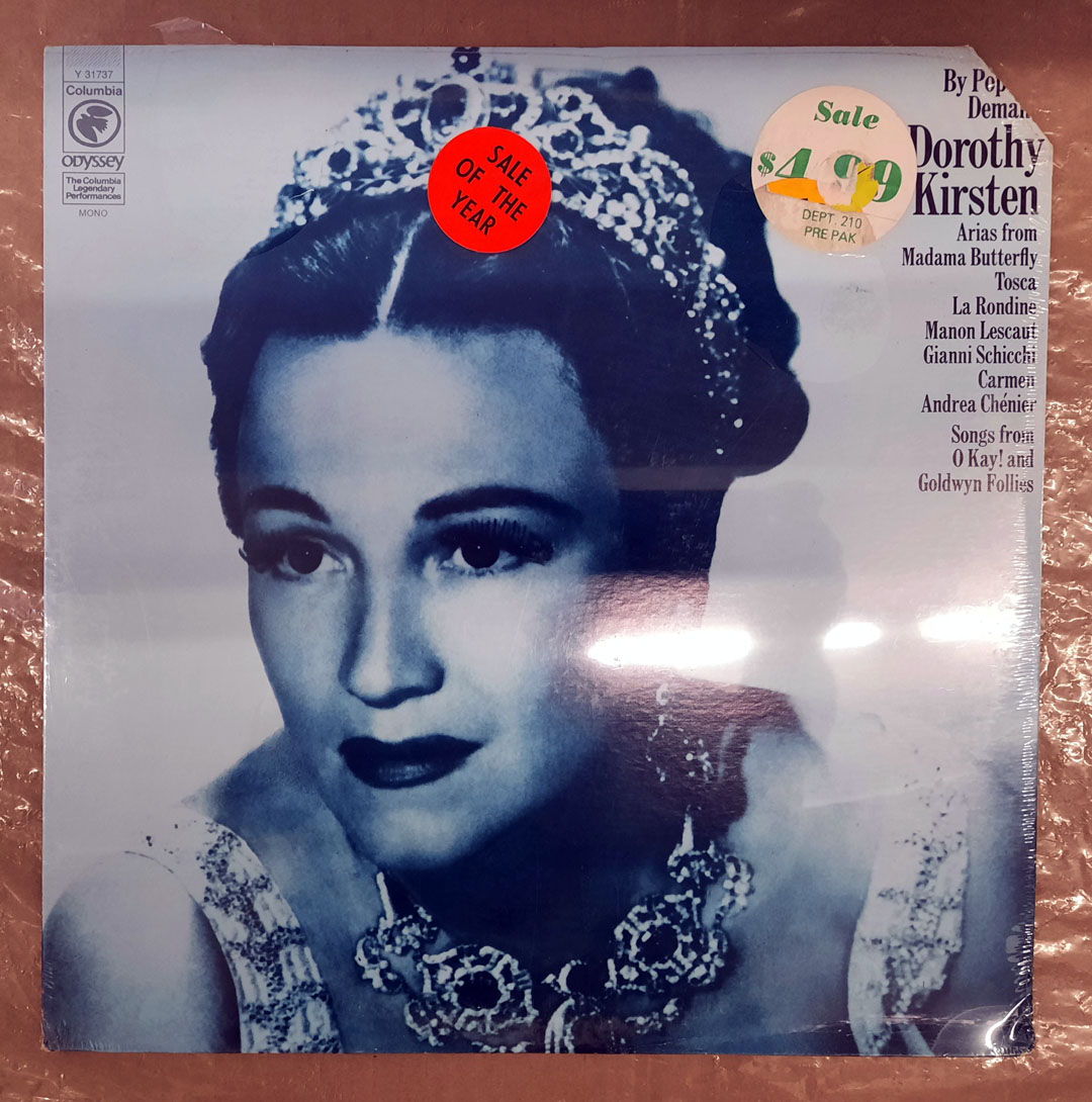 Dorothy Kirsten - By Popular Demand 1972 SEALED VINYL L...