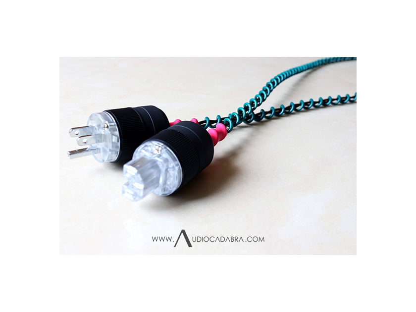 Audiocadabra Maximus™ Prime Handcrafted SuperClear™ AC Power Cords