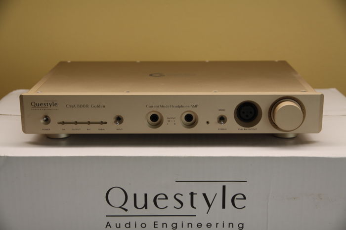 Questyle CMA800R Golden Class A Headphone Amplifier