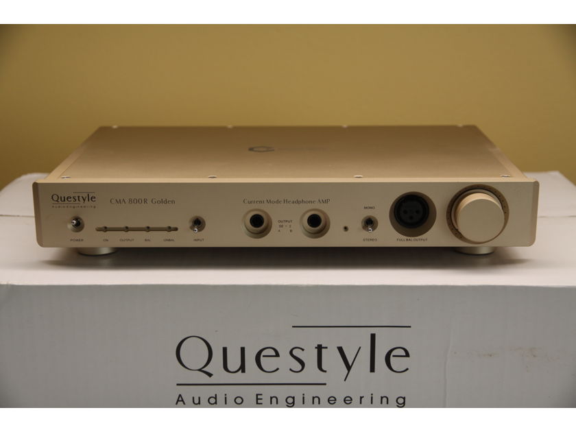 Questyle CMA800R Golden Class A Headphone Amplifier