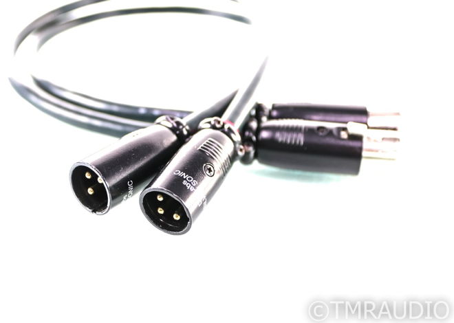 DH Labs Silver Sonic Air Matrix XLR Cables; .5m Pair Ba...