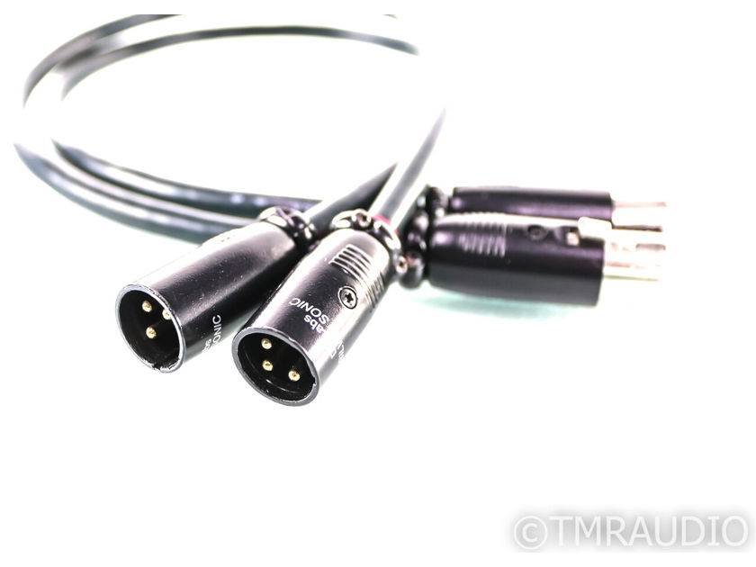 DH Labs Silver Sonic Air Matrix XLR Cables; .5m Pair Balanced Interconnects (27377)