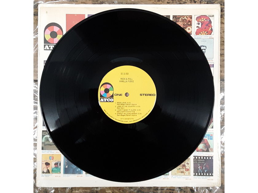 Vanilla Fudge - Rock & Roll 1969 NM- Original Vinyl LP In Shrink ATCO Records SD 33-303