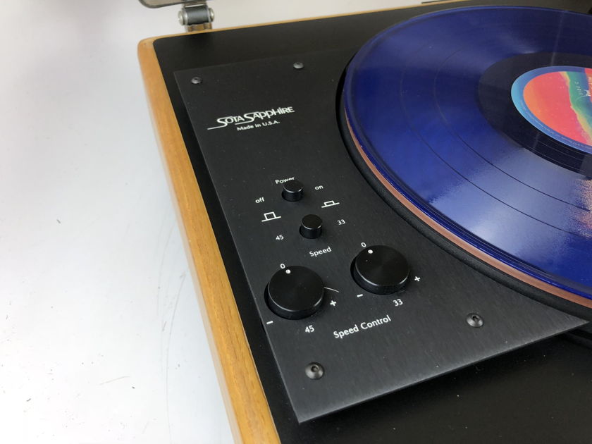 Sota Sapphire Turntable with Sumiko Premier FT3 Tonearm and New Grado Cart