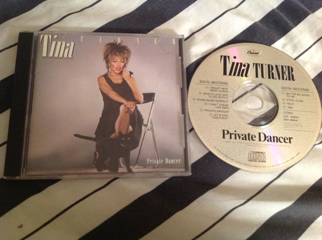 Tina Turner  Private Dancer Capitol Records Compact Disc
