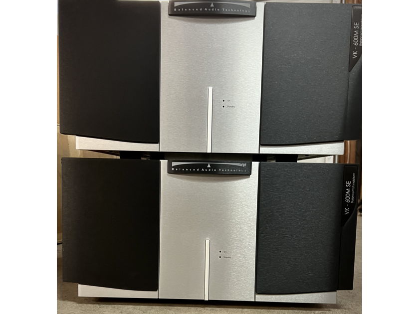 Balanced Audio Technology VK-600MSE (Pair) Late production units.