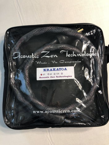 Acoustic Zen  Krakatoa 6-foot AC cord 15 AMP IEC...Like...