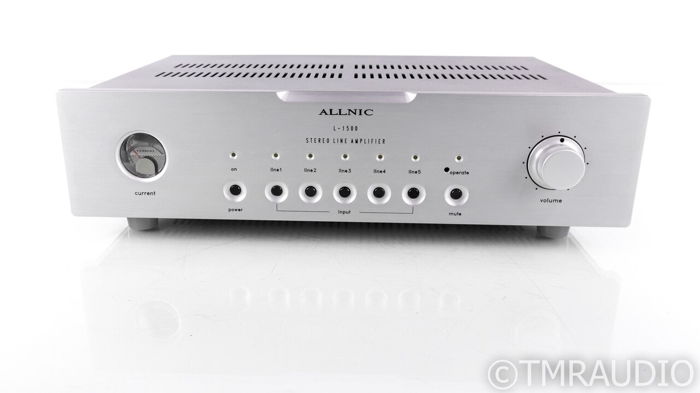 Allnic L-1500 Stereo Tube Preamplifier; L1500; Remote (...