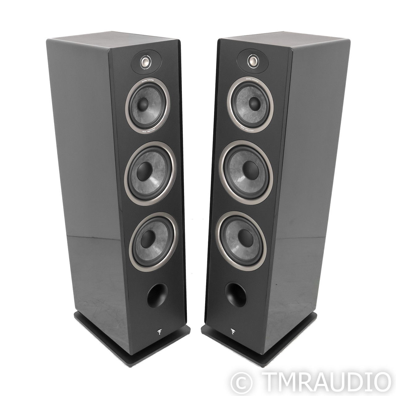 Focal Vestia No. 4 Floorstanding Speakers; Black Pair (...