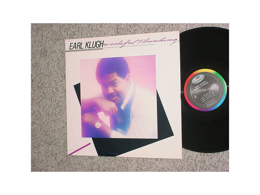 jazz Earl Klugh lp record - Wishful thinking Capitol st 5-12323