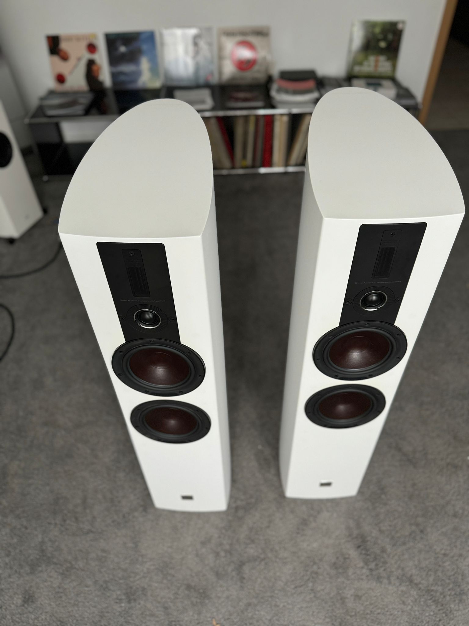 DALI Epicon 6 speakers in white matt ex demo 2