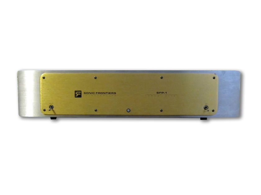 SONIC FRONTIERS SFP-1 Phono Stage (Gold): Excellent Condition; 1 yr. Warranty; 43% Off; Free Shipping