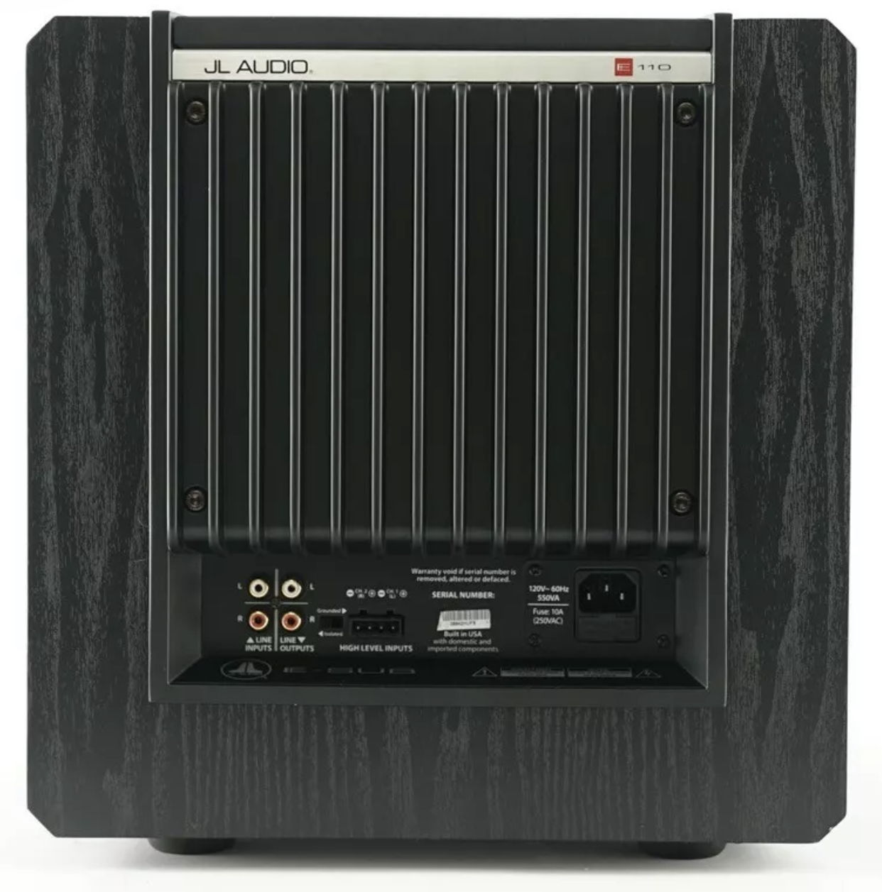 JL Audio E110 Black Ash New 'Open Boxes" set available. 2