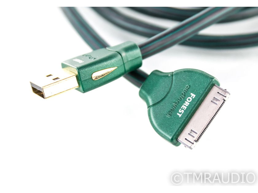 Audioquest Forest iPod USB Digital Cable; Single 1.5m Interconnect; 30-Pin (23356)