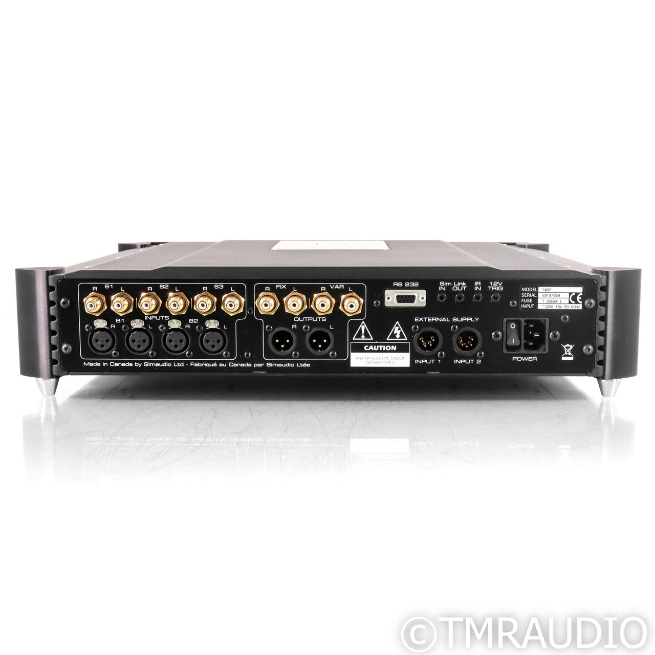 SimAudio Moon 740P Stereo Preamplifier (1/0) (67402) 5