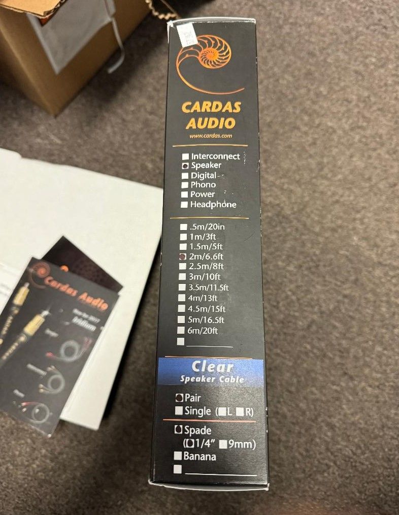 Cardas Audio Clear Speaker Cables 5