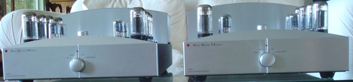 Red Rose Music Model 1 a  pair of Mono block Tube Ampli...
