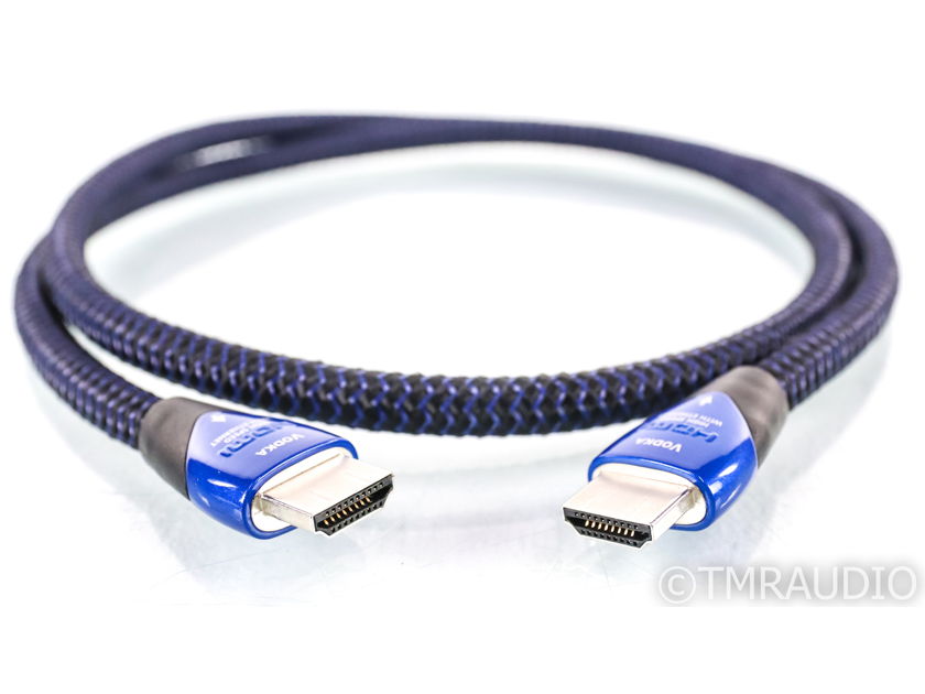 AudioQuest Vodka HDMI Cable; 1m Digital Interconnect; High-Speed Ethernet (34537)