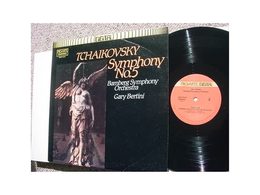 pro Arte digital Gary Bertini lp record - Tchaikovsky symphony no5  Bamberg symphony orchestra 1983 USA