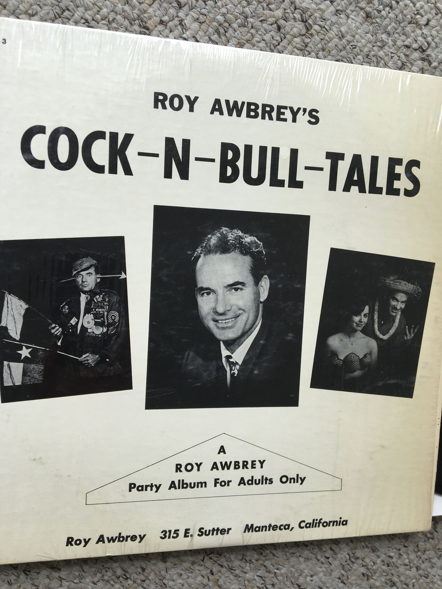 Comedy Roy Awbrey 2 Lp records 1 sealed  Laugh it up an... 6