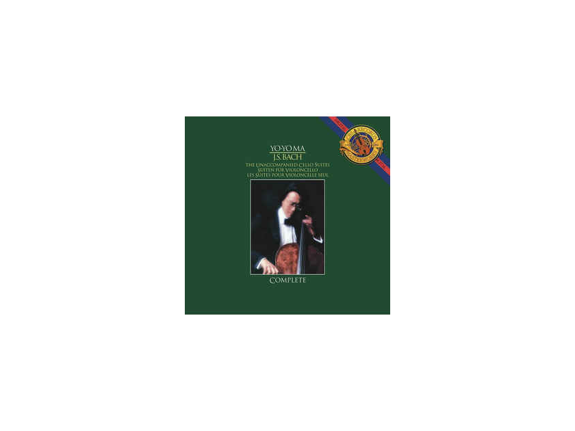 Yo-Yo Ma - "J.S. Bach The Unaccompanied Cello Suites / Suiten Für Violoncello / Les Suites Pour Violoncelle Seul - 3 LPs