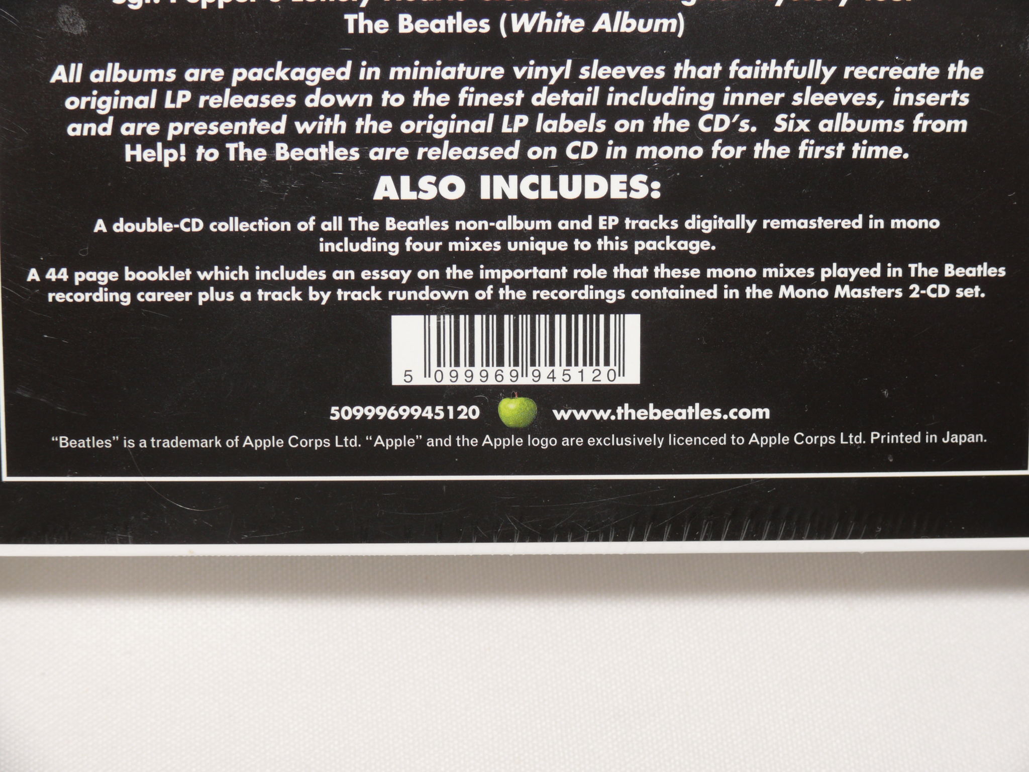 BEATLES IN MONO ~ 2009 CD BOX SET ~ MADE IN JAPAN (FOR ... 3