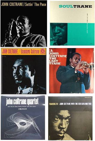 John Coltrane Set Of 6 Brand New Factory Sealed Vinyl Lp's