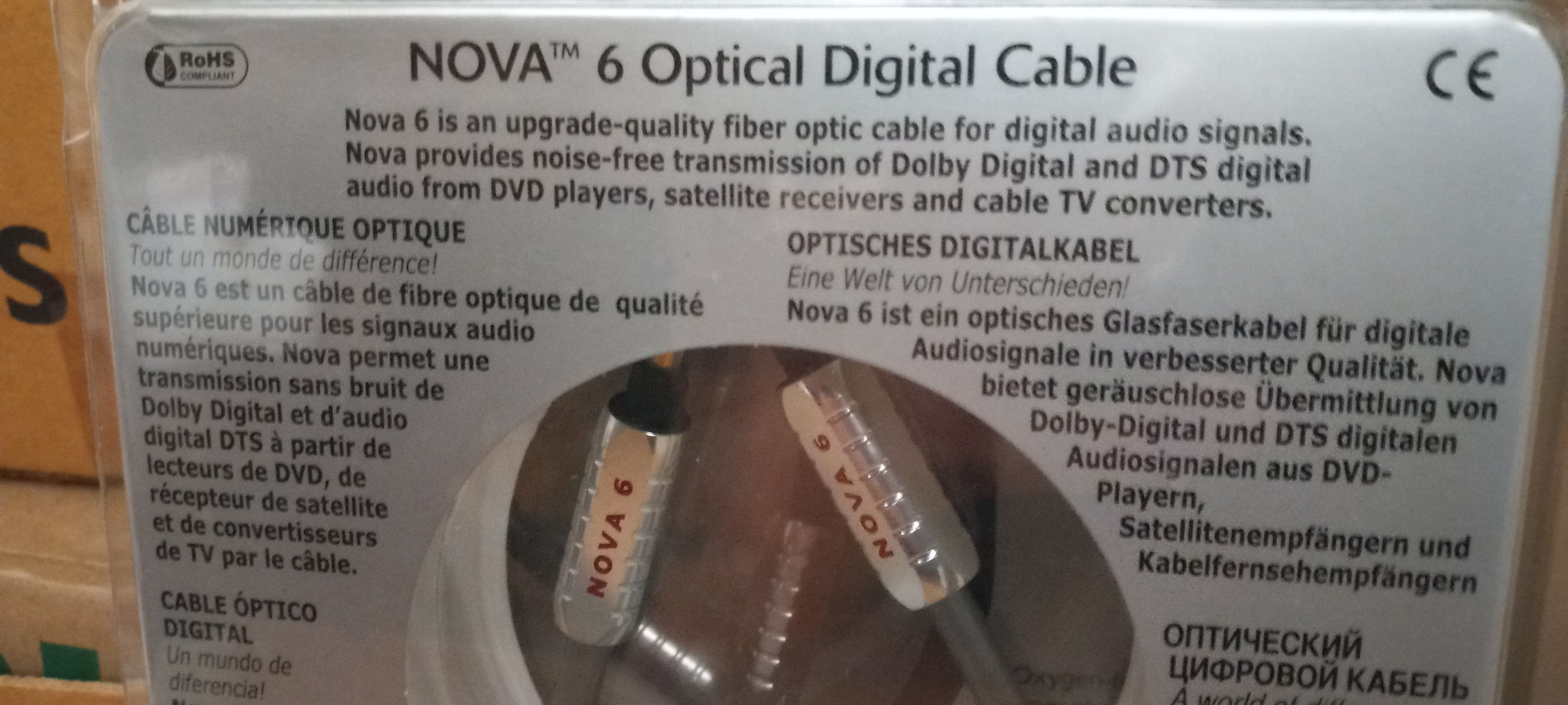 Wireworld Nova 6 Toslink Optical Digital Cable 1 meter ... 4