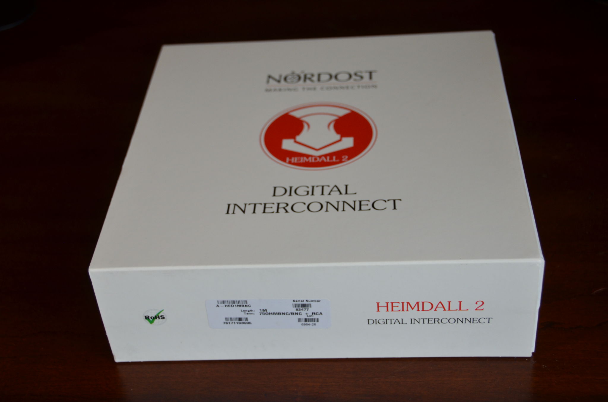 Nordost Heimdall 2 Digital Interconnect 1M